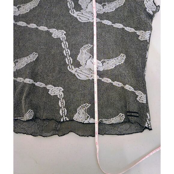 Harley-Davidson women's Crop mesh top with logo L casual - Picture 9 of 16